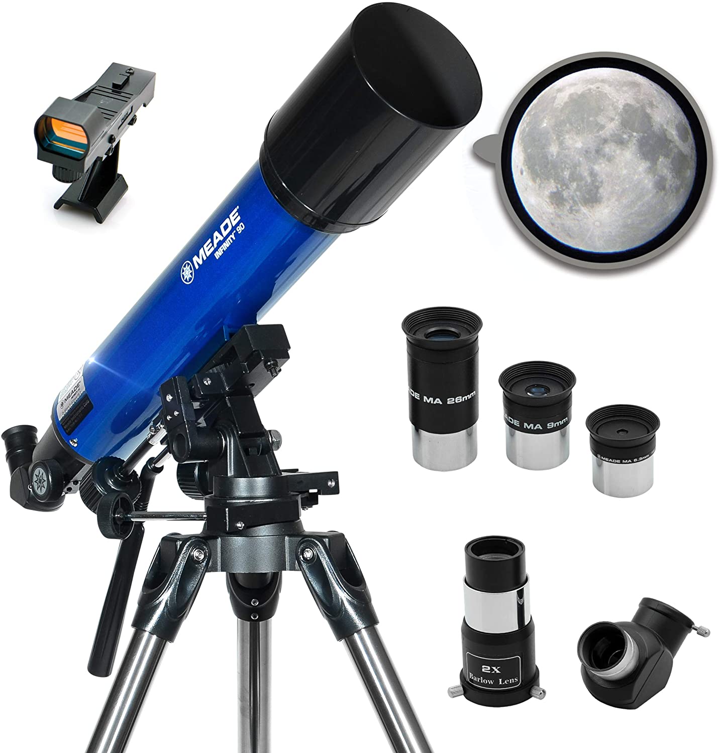 Best Beginner Telescope for Size Them Up